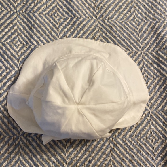 Gymboree Baby White Sun Hat Size 0-3 Month - Picture 3 of 6